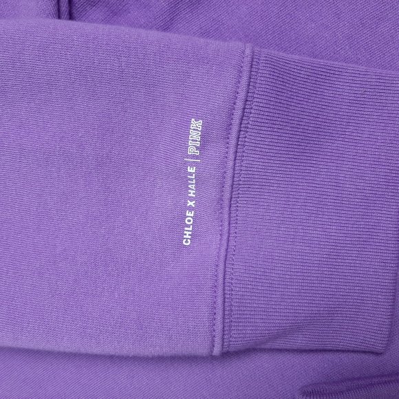 NWT Chloe x Halle Purple Hoodie Size M - Picture 10 of 15